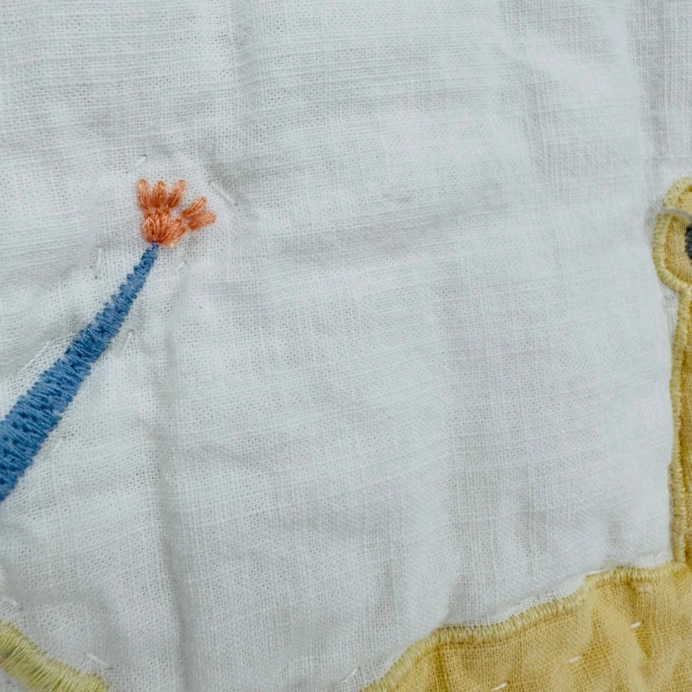 Pottery Barn Kids Little Lion Safari Quilt Crib Size